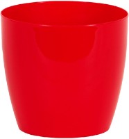 Obal na květiny plastový - barva červená PLP006-9,5 RED, sada 10 ks